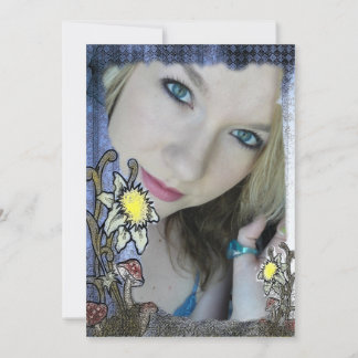 Wonderland Fantasy Birthday Einladung