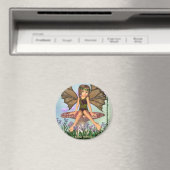 Wonderland Forest Fairy Magnet (In Situ (Geschirrspüler))