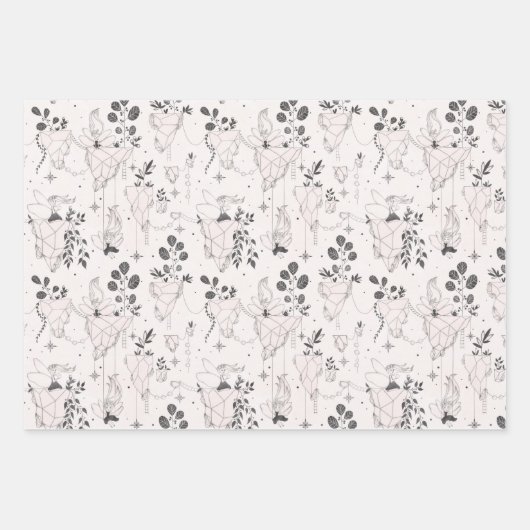 Wonderland Geschenkpapier Set (Vorderseite 3)