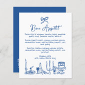 WONDERLAND Hand gezeichnetes Editierbares Hochzeit (Vorne/Hinten)