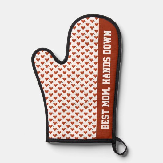 Wonderland Hearts Ofenhandschuh (Vorderseite)