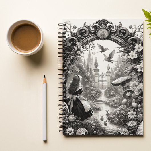 WONDERLAND NOTEBOOK NOTIZBLOCK