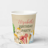 Wonderland Party Cups Pappbecher (Links)