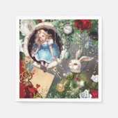 Wonderland Party Napkin Serviette (Vorderseite)