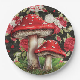 Wonderland Party Plate Pappteller