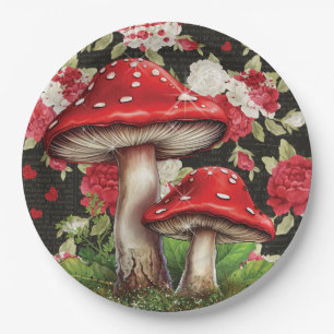 Wonderland Party Plate Pappteller