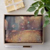 Wonderland Rabbit Hole Fantasy Art Decoupage Seidenpapier (Geschenk)