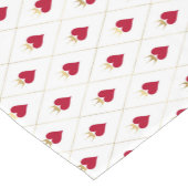 Wonderland Red Queen Alice Red Heart Kurz Table Kurzer Tischläufer (Ecke)