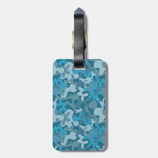 Wonderland Signature-Camouflage Gepäckanhänger (Rückseite vertikal)