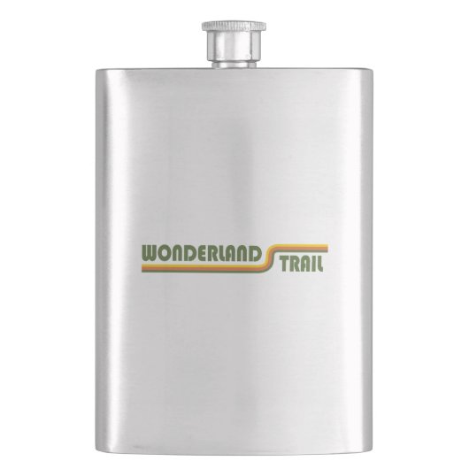 Wonderland Trail Flachmann (Vorderseite)