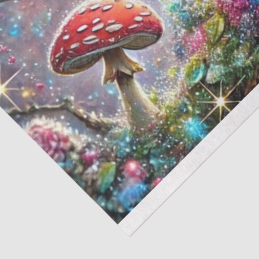 Wonderland Treetop Alice Cheshire Cat Decoupage Seidenpapier (Ausschnitt)