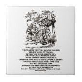 Wonderland wäre das, was man als Duchess sehen wür Fliese (Vorderseite)