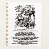 Wonderland wäre das, was man als Duchess sehen wür Planer (Vorderseite)