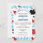 Wonderland Whimsy Wedding Einladung (Vorderseite)