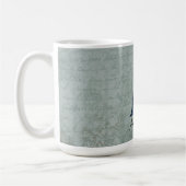 Wonderland White Rabbit Letter A Kaffeetasse (Links)