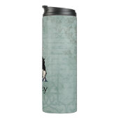 Wonderland White Rabbit Letter A Thermosbecher (Nach rechts gedreht)