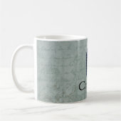 Wonderland White Rabbit Letter C Kaffeetasse (Links)