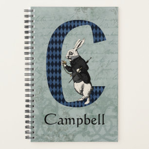 Wonderland White Rabbit Letter C Planer