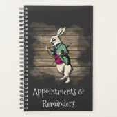 Wonderland White Rabbit Mining Planner Planer (Vorderseite)