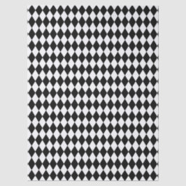 Wonderland with Black White Diamonds Birthday Seidenpapier