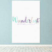 Wonderlust Leinwanddruck (Insitu (Holzboden))