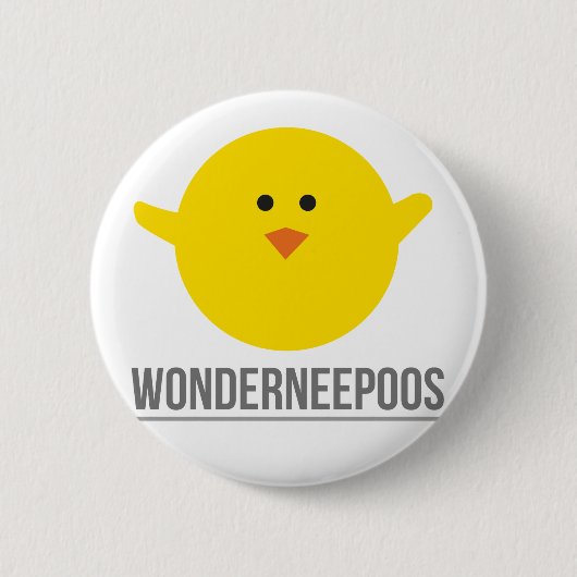 Wonderneepoos Badge Button (Vorderseite)