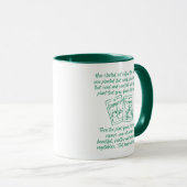 Wonders Of Gardening Coffee Mug Tasse (VorderseiteRechts)