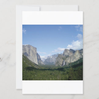 WONDERS OF YOSEMITE GLORY EINLADUNG