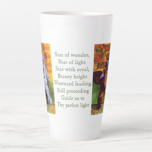 WONDERSTAR Tall Latte Tasse (Vorderseite)