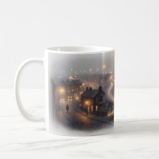Wonderwall Foglit Streets Nostalgia Tasse (Links)