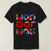 Wonderwall (UK flag) Oasis inspired T-Shirt Essent (Design vorne)