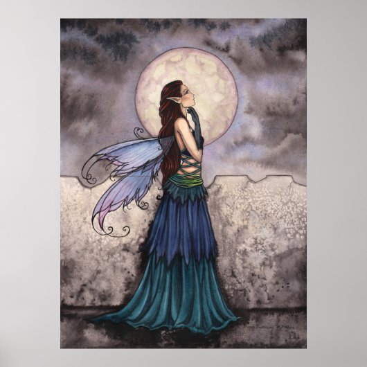 Wondrous Fairy Poster Print (Vorne)