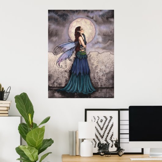 Wondrous Fairy Poster Print (Heimbüro)