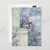 Wondrous Heart Fairy Postcard Postkarte (Vorne/Hinten)