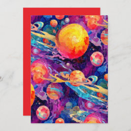 Wondrous-Konstellation Einladung