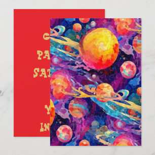 Wondrous-Konstellation Einladung