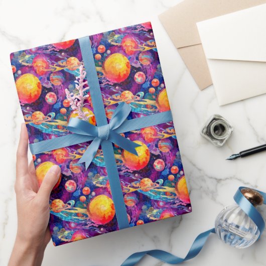 Wondrous-Konstellation Geschenkpapier (Schenken)