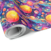 Wondrous-Konstellation Geschenkpapier (Rolleneckpunkt)