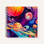 Wondrous-Konstellation Notizblock (Vorderseite)