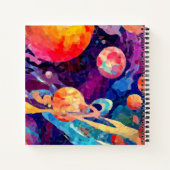 Wondrous-Konstellation Notizblock (Rückseite)