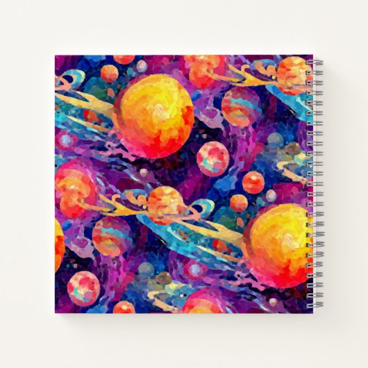 Wondrous-Konstellation Notizblock (Rückseite)