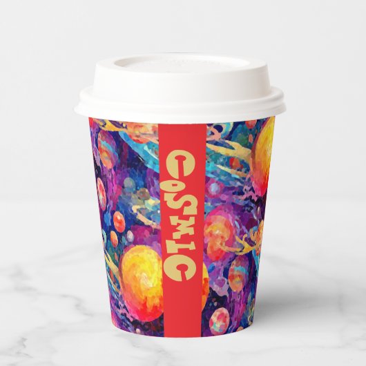 Wondrous-Konstellation Pappbecher (Links)