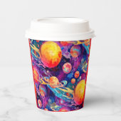 Wondrous-Konstellation Pappbecher (Vorderseite)