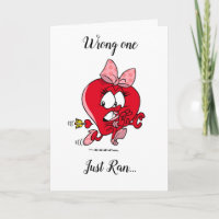 Wong eins nur Ran Valentine's Grußkarte.