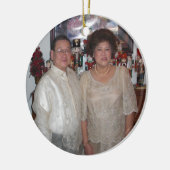 Wongs Weiß Keramikornament (Links)