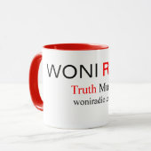 WONI RADIO TRUTH MUSIC COMBO TASSE (Vorderseite Links)