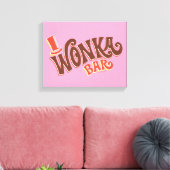 Wonka-Bar-Logo Leinwanddruck (Insitu (Wohnzimmer))