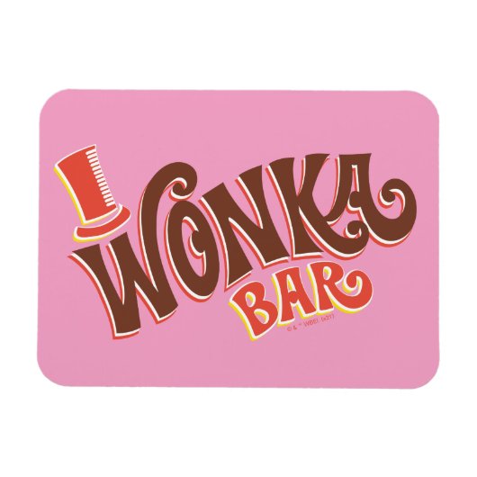 Wonka-Bar-Logo Magnet (Horizontal)