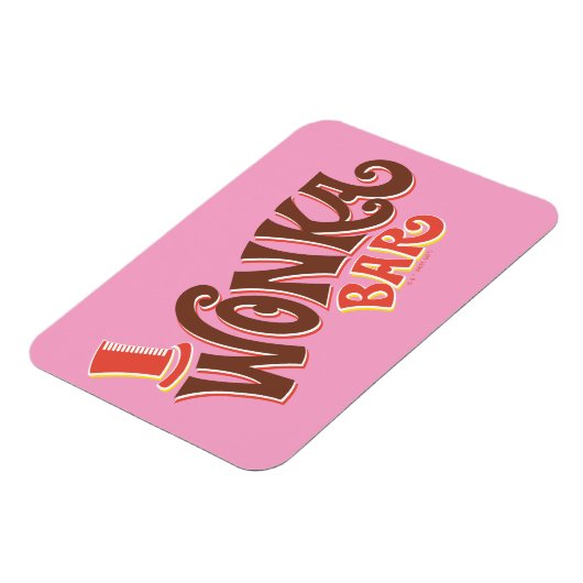 Wonka-Bar-Logo Magnet (Linke Seite)