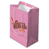 Wonka-Bar-Logo Mittlere Geschenktüte (Vorderseite Schrägansicht)